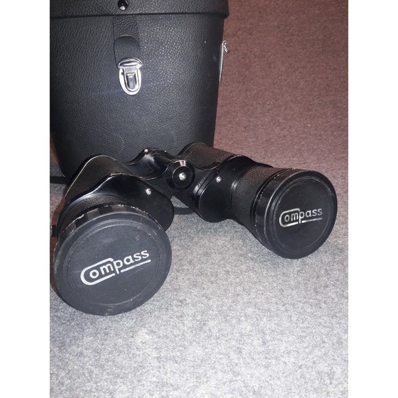 Vintage Compass Binocular Light Weight Triple Tested 7 x 50 No. 32709 - Picture 5 of 12